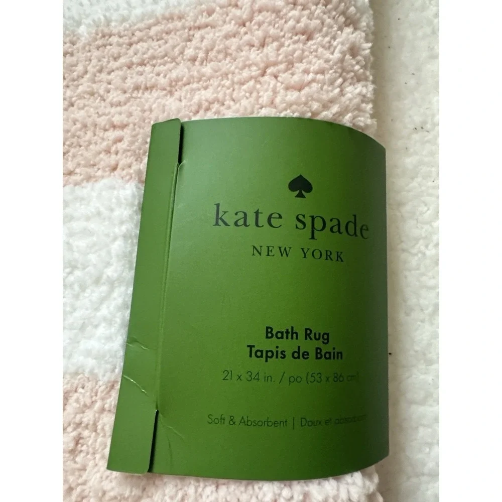 New KATE SPADE NEW YORK Pink/White Stripe 20